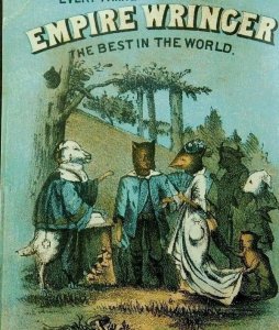 Empire Wringer Co. Anthropomorphic Foxes Sheep At Wedding Woods C3 