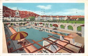 Swimming Pool, El Mirador Hotel Palm Springs CA