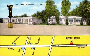 South Dakota Midland The Russell Motel