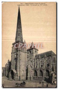 Postcard Old Cathedral Treguier 1339 ended the XV century