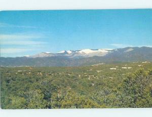 Unused Pre-1980 PANORAMIC VIEW Santa Fe New Mexico NM i0074