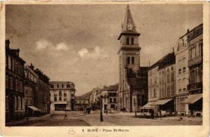 CPA St-DIÉ - Place St-MARTIN (657435) 