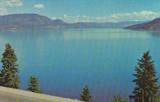Canada Okanagan Lake Home Of The Ogopogo British Columbia