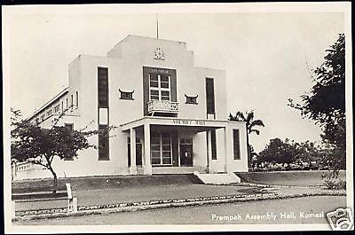 ghana, KUMASI, Prempeh Assembly Hall (1950s) RPPC