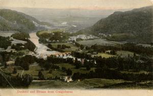 UK - Scotland. Dunkeld and Birnam from Craigiebarns