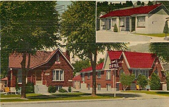 UT, Provo,  Utah, V & E Motel, E.B. Thomas 
