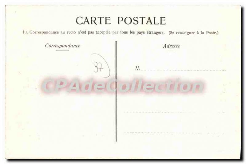 Postcard Old Castle Richelieu