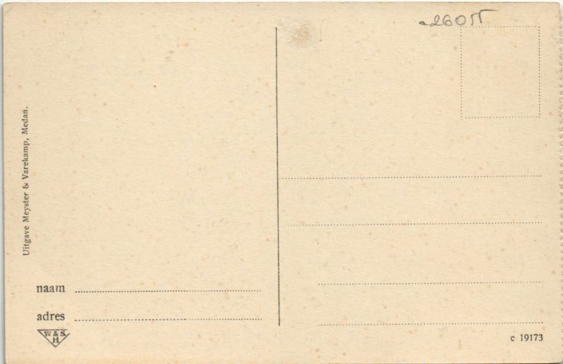 PC OOSTKUST SUMATRA BATAK KAMPONG INDONESIA (a26055)