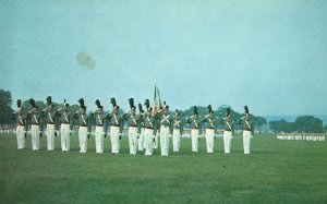 Vintage Postcard Present Arms Command Dress Parade Cadets USMA Gramatan New York