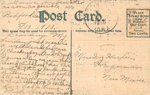 Bear Your Burdens Bear 1910, missing stamp 