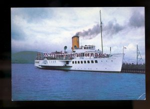 FE2904 - Scottish Paddle Steamer - Maid of the Loch , built 1953 - postcard