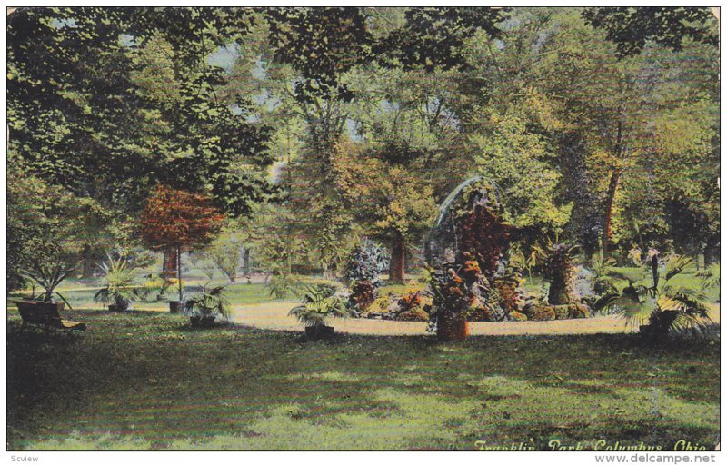 Franklin Park, COLUMBUS, Ohio, PU-1910