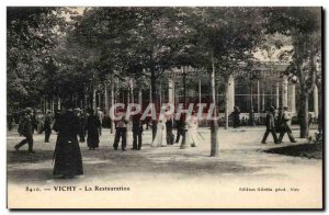 Vichy Postcard Old restoration (restaurant)