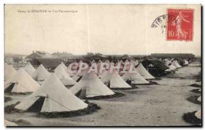 Old Postcard Militaria Camp of Sissonne Panoramic