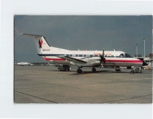 Postcard American Eagle Embraer 120 Brazilia N12AM
