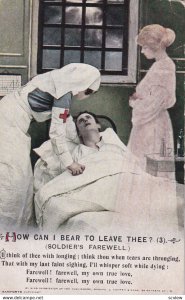 1900-1910s; Nurse Taking Care Of A Patient, Poem