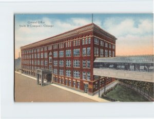 Postcard General Office, Swift & Company, Chicago, Illinois