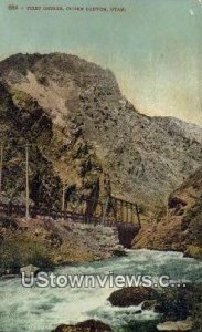 First Bridge - Ogden Canyon, Utah UT  