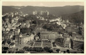 Czech Republic - Karlsbad Blick z Hotel Imperial u Stadttheater 03.01