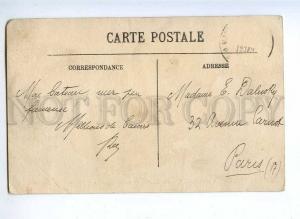 190908 FRANCE courrier ship TIMGAD Vintage postcard