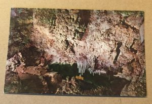 VINTAGE UNUSED  POSTCARD GREEN LAKE ROOM, CARLSBAD CAVERNS NATL PARK NEW MEXICO