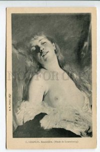 3161790 Semi-Nude BELLE Woman by CHAPLIN vintage PC 