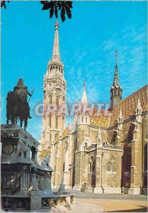 Modern Postcard Budapest Matthias Church