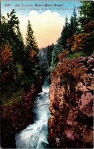 Vtg 1910s Box Canyon Rogue River Oregon OR Postcard