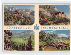 Postcard Fürstentum Liechtenstein