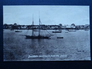 Essex BURNHAM ON CROUCH From the Island c1905 RP Postcard by Valentine