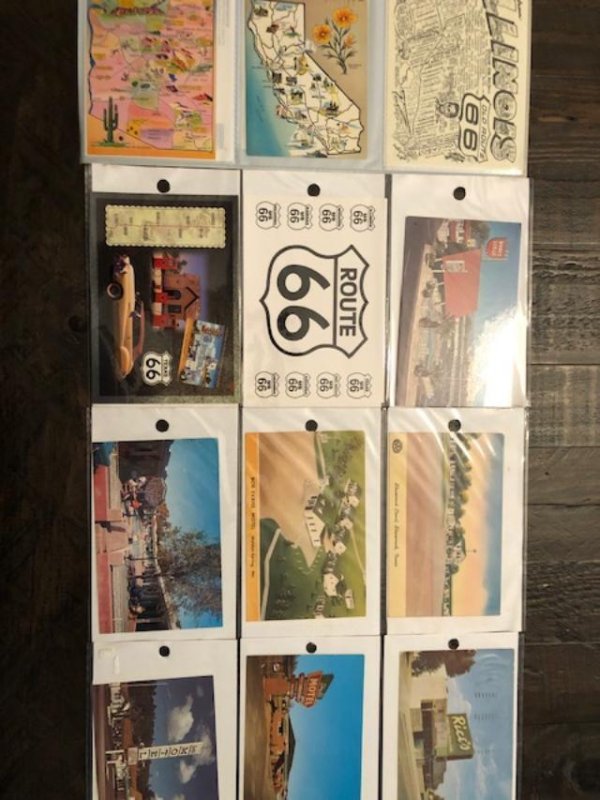 Route 66, Over 100 different Card collection.