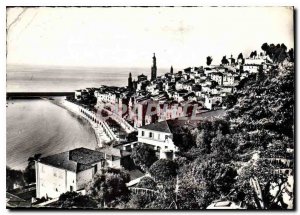 Postcard Moderne Menton Old Town general view