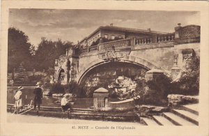 France Metz Cascade de l'Esplanade 1938
