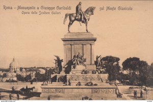 ROMA , Italy, 00-10s ; Monumento a Giuseppe Garibaldi