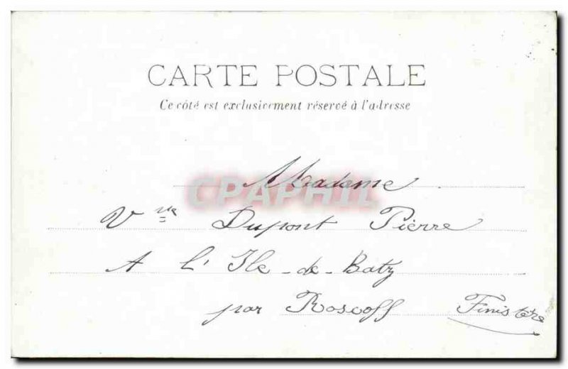 Old Postcard Marseille Parc Borely