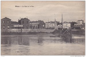 BLAYE , France , 00-10s ; Le Gare et le Port