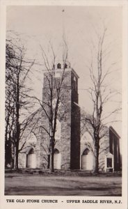 The Old Stone Church Upper Saddle River New Jersey Real Photo