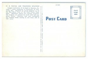 US Naval Air Station, Pensacola, FL Postcard *6S(5)11