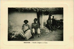 CPA AK Majunga- Famille indigene au Camp MADAGASCAR (819240)