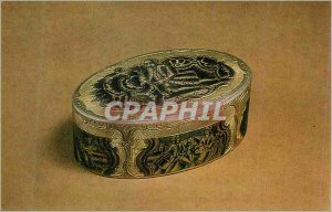 Modern Postcard Aurora Art Publishers Leningrad Russian Snuff Boxes Veliky Us...