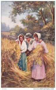 1900-1910's; Harvesting, Country Courtship