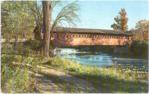 The Henry Covered Bridge at Bennington Vermont VT