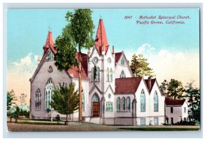 C. 1910 Methodist Episcopal Church Pacific Grove, California. Postcard P222E