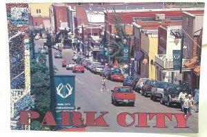 Park City Utah after Redevelopment in the Arra Postcard Posted 2009