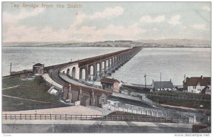 SCOTLAND, 1900-1910's; Tay Bridge From The South