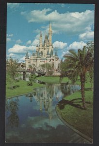 Florida Walt Disney World - Cinderella Castle Golden Gothic Spires ~ Chrome