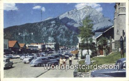 Banff, Alberta Canada, du Canada Main Street, Banff Ave  Main Street, Banff Ave