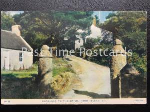 Vintage Tucks - Herm Island C I - Entrance to the Drive - Island off Guernsey