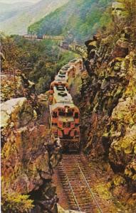 Maine Central Railroad Train RY-2 In Crawford Notch New Hampshire