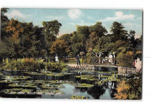 Detroit Michigan MI Postcard 1909 Belle Isle Lily Pond